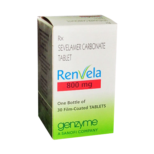 Renvela 800mg (Sevelamer) - Севеламер (Sevelamer) 800mg, Genzyme Inc.
