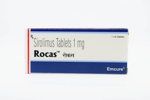 Rocas 1mg (Sirolimus) - Сиролимус 1mg, Emcure Pharmaceuticals Ltd.